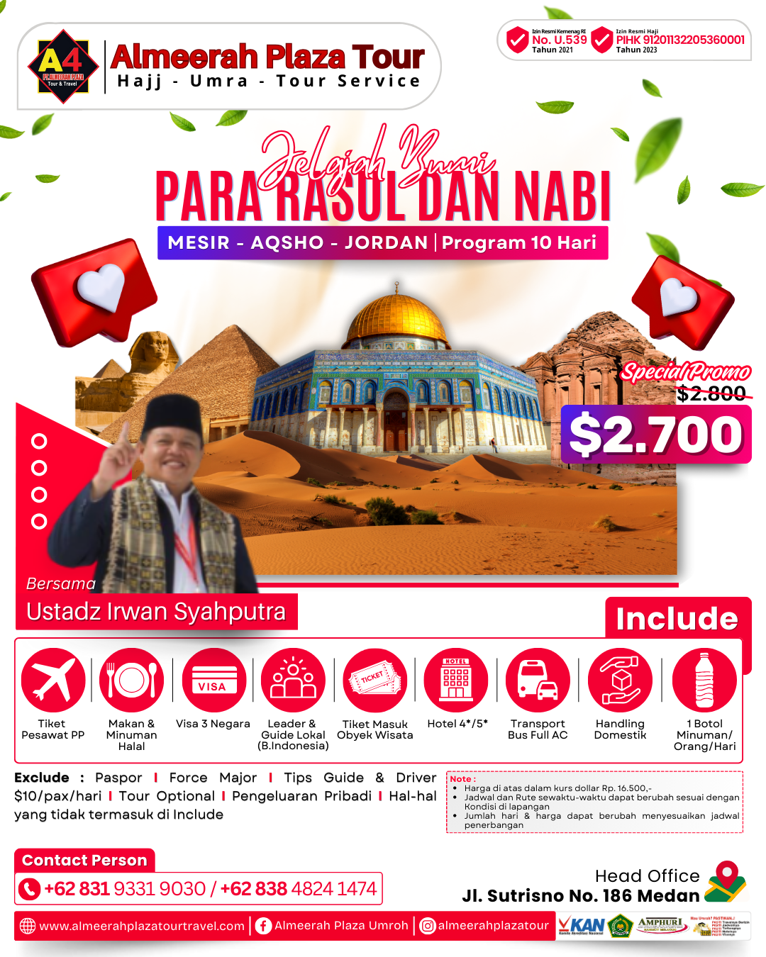 MESIR - AQSHO - JORDAN new